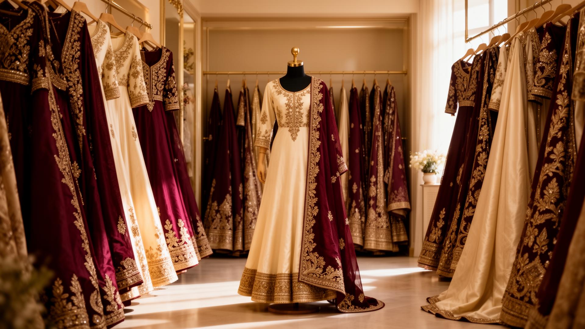 Elegant ladies tailoring boutique scene in Virar West, Mumbai