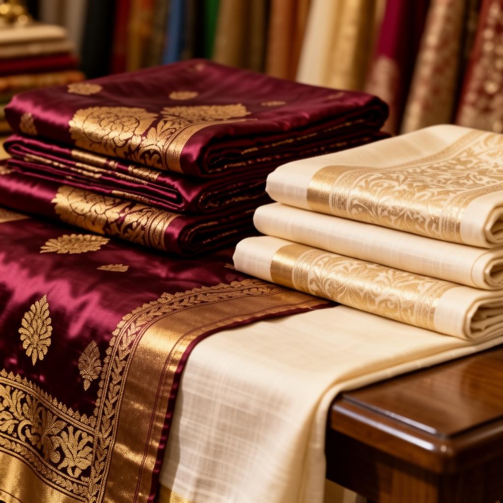 Premium fabrics for boutique custom stitching in Virar West, Mumbai